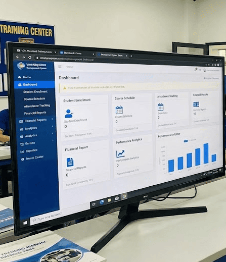 إدارة مركز تدريب